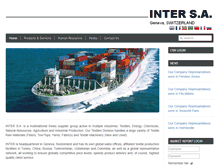 Tablet Screenshot of inter-ch.com